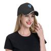 Diamond Baseball Cap for Men Women Adjustable Funny Dad Hat Black view 3