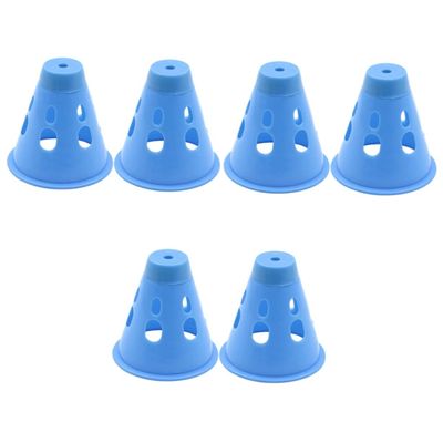 BESPORTBLE 6pcs Camping Gear Tent Nail Protector Tent Nail Warning Caps Portable Outdoor Tools