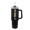 The Fanatic Group University of South Florida 40oz. Tumbler with Handle and Straw - Black view 1