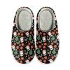 FETAL Home Cotton Slippers Printed Home Indoor Non-Slip Couple Slippers view 1