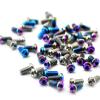 6PCS Scales Handle Patch Screws Fits for Cold Steel, CNC Titanium Deep Carry Pocket Clip Screws (Size : #1 TI) view 4