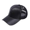 Mens Womens Trucker Hat Snap Back Baseball Caps Mesh Baseball Cap Retro Washed Trucker Cap Breathable Sun Hats Outdoor Black Golf Hat Trucker Dad Hats Vintage Baseball Caps view 1