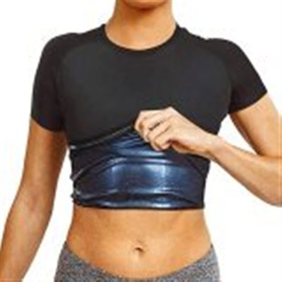 TIGAILIAN Men's Sauna Sports Vest Neoprene Training Body Shaper Suit Waist Trainer Fitness Sleeveless T-Shirt Sauna Suits (Color : Women, Size : 4X-Large)