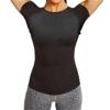 TIGAILIAN Men's Sauna Sports Vest Neoprene Training Body Shaper Suit Waist Trainer Fitness Sleeveless T-Shirt Sauna Suits (Color : Women, Size : 4X-Large) view 2