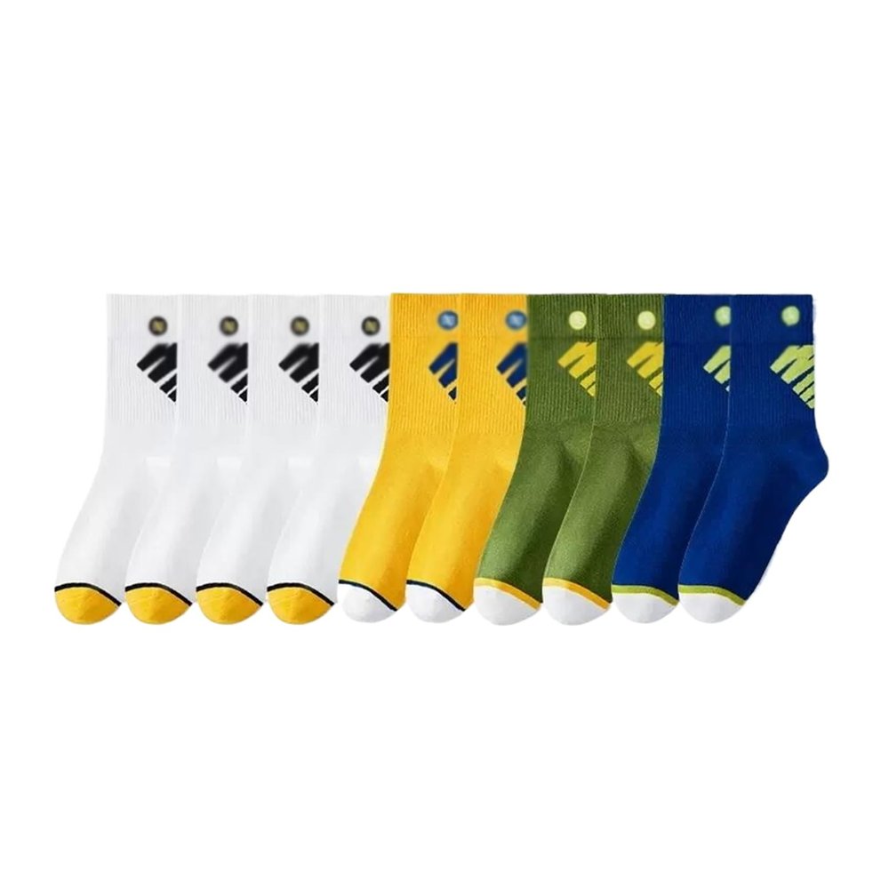 10 Pairs Of Socks Men's Mid-calf Fall And Winter Men's Basketball Socks Sports Long Socks