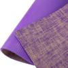 Pilates Yoga Training Mat Sit-ups Push-ups Stretching Push-ups Men Women Kids Fitness Exercise Mat (Color : Purple) view 2