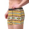ZISHAK Native American Essential Men'S Boxer Briefs,Elasticated Trunks For Men,Men'S Underwear Boxer Briefs view 4