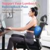 kisnbld Small Exercise Ball, 9 Inch Mini Pilates Ball, Anti Burst and Slip Resistant Mini Yoga Ball for Stability, Fitness, Physical Therapy & Stretching Workout at Home Gym & Office(4 Mistyrose) view 3