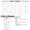 Parachute Pants Womens Cargo Pants High Waisted Wide Leg Pants Baggy Drawstring Joggers Pants Teen Girls Y2K Streetwear view 2