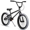 cubsala Freestyle BMX Bike, 18 Inch Kids Bicycle for 5-9 Years Old Kids and Beginner Level Rider, Black with Grey Tires view 1