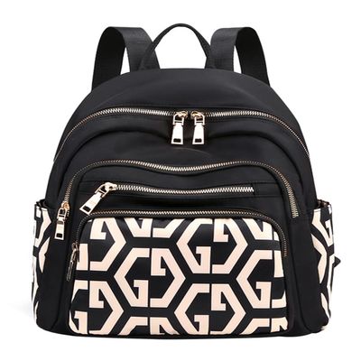 JiaYou Women Girls Leisure Backpack Floral pattern Daypack lightweight casual cosmetic Bag(Color D,16 Liters)