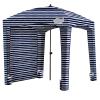 Qipi Beach Cabana - Easy to Set Up Canopy, Waterproof, Portable 6' x 6' Beach Shelter, Included Side Wall, Shade with UPF 50+ UV Protection for Kids, Family & Friends view 1