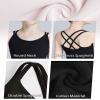 Daydance Spaghetti Straps Black Leotards for Toddler Girls Ballet, Double Breast Dance Bodysuit for Gymnastics, Training, Practice view 4