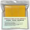 Pack of Three Pickleball Paddle Protective Edge Tape/Tape Armor - for Carbon Fiber or Honeycomb Paddles (3, Yellow, 22.5 mm (for Thin Paddles no Plastic Guard)) view 1