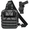 ATBP Tactical Sling Backpack Bag Pack for Men Military One Strap Shoulder Backpack Crossbody Bag With Holster 10 Liters view 1