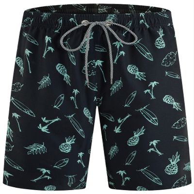 ELETOP Men's Swim Trunks with Mesh Liner 9 Inch Beach Bathing Suit