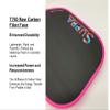 Designed in USA Supra T700 Raw Carbon Fiber Pickleball Paddle Racket with Paddle Cover | 16mm | USA Pickleball (USAPA) Approved | Control &Power | Grit Surface for Spin | Carbon Elite | Pink view 2