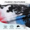 ELETOP Men's Swim Trunks Quick Dry Bathing Suit Swimming Board Shorts Mesh Lining Beach Swimwear American Flag 4XL view 3