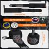 WKWE 18" Professional Weightlifting Wrist Wraps with Heavy Duty Thumb Loop for Men & Women - Wrist Support for Powerlifting, Strength Training, Bodybuilding (Pair) view 2