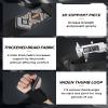 WKWE 18" Professional Weightlifting Wrist Wraps with Heavy Duty Thumb Loop for Men & Women - Wrist Support for Powerlifting, Strength Training, Bodybuilding (Pair) view 3