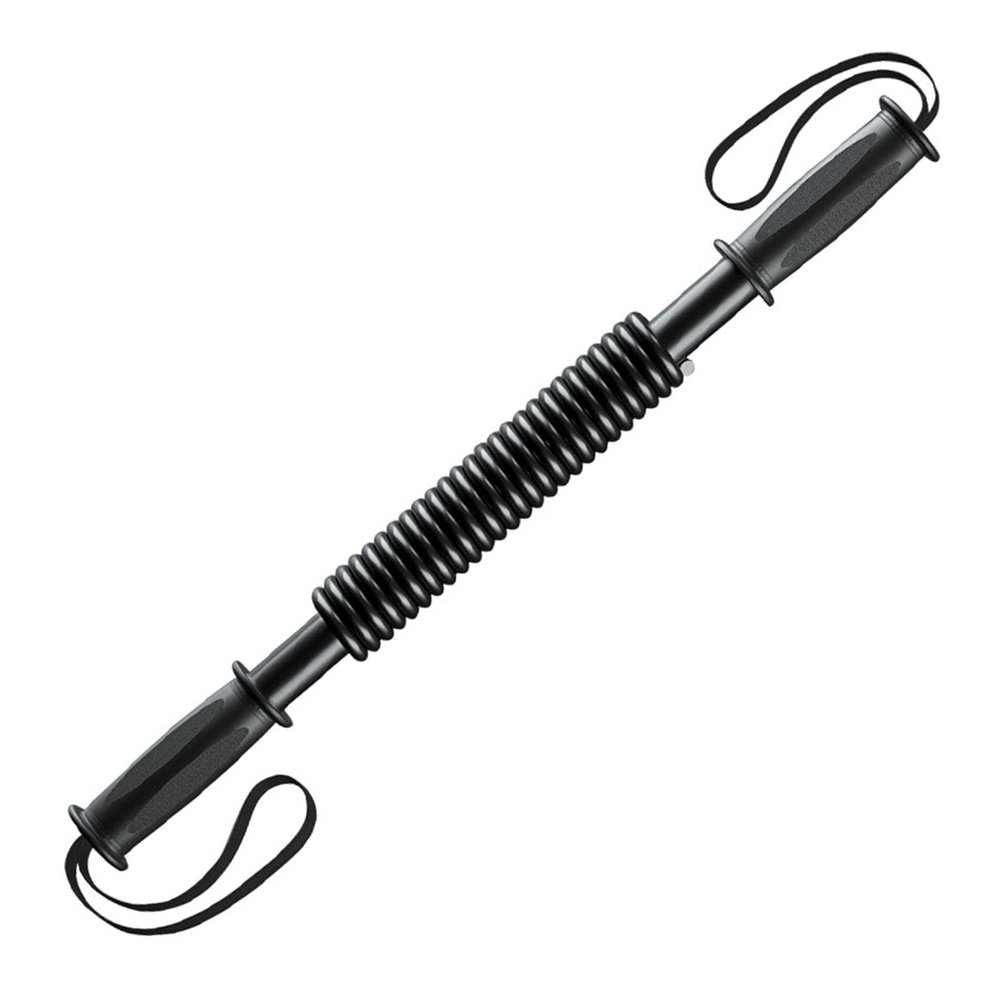 Vaveren Spring Power Twister Bar Upper Body Exercise Chest Resistance Bar Training for Home Gym Bicep Back Muscle Training, 20kg