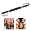 Vaveren Spring Power Twister Bar Upper Body Exercise Chest Resistance Bar Training for Home Gym Bicep Back Muscle Training, 20kg view 3