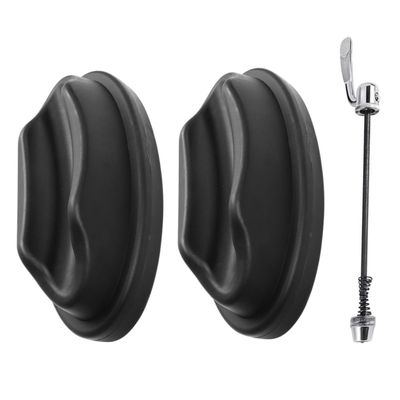 BESPORTBLE 1set Bike Front Wheel Block Quick Release for Stability Leveling for Lightweight Minimalist Design for Indoor Training