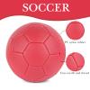 Linkidea Red Soccer Ball Size 4, Gift for Girls Sports & Outdoor Play view 3