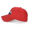 Flag of The Dominican Republic Men and Women Adjustable Baseball Cap Red view 3