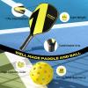 AboveGenius Pickleball Set with Net, Pickleball Paddles Set of 4, Portable Net for Driveway, Lightweight Rackets, 4 Outdoor Balls, 1 Storage Bag view 4