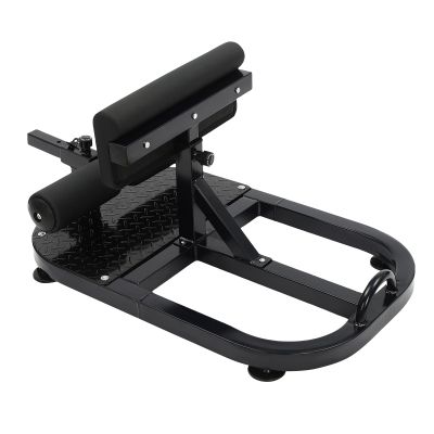 Multi-Function Deep Squat Bench, Home Gym Workout Station Leg Exercise Machine, Fitness Equipment for Cardio Fitness Full Body Workout (Black)