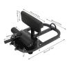 Multi-Function Deep Squat Bench, Home Gym Workout Station Leg Exercise Machine, Fitness Equipment for Cardio Fitness Full Body Workout (Black) view 2
