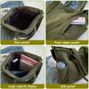 Makukke Corduroy Totes Bag Women - Shoulder Hobo Bag Handbags Crossbody Bag Big Capacity Shopping Purses (01-Black) view 4
