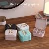 Bemaystar Personalized Gifts for Women Girl - Personalized Jewelry Box with Initial & Name, Personalized Travel Jewelry Case, Custom Jewelry Box, Christmas Gifts, Bridesmaid Gifts, Wedding Gifts view 3