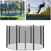 AMeLL Trampoline Nets, Fence Nets, Trampoline Replacement Nets, Suitable for Most Trampolines, Easy to Assemble (Size : 6ft-6poles) view 1