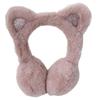 Ckuakiwu Ear Muffs Kids,Baby Ear Muffs Cute Cat Winter Ear Muffs For Toddler Aged 2-6 Elastic And Adjustable Earmuff Ear Warmers Black view 1