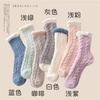 Coral velvet thick socks women's winter home socks plush thick postpartum towel socks month socks autumn and winter sleep socks view 2