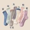 Coral velvet thick socks women's winter home socks plush thick postpartum towel socks month socks autumn and winter sleep socks view 4