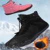 Hike Barefoot Footwear Womens Men, Non-Slip Winter Shoe with Wide Toe Box Waterproof Boots (Pink, Adult, Women, 7.5, Numeric, US Footwear Size System, Medium) view 3