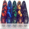 Yarsanor 100 Piece Poker Set Casino Chips Monte Carlo, Clay Acrylic Suit 14 Gram Texas Holdem Blackjack Poker Chips with Values 1-10000 Selectable (Color : C) view 1