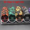 Yarsanor 100 Piece Poker Set Casino Chips Monte Carlo, Clay Acrylic Suit 14 Gram Texas Holdem Blackjack Poker Chips with Values 1-10000 Selectable (Color : D) view 2