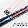 AB Earth 36/42/48 Canadian Maple Billiard Short Pool Cues for Tight Places (36") view 2