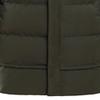 Men's Mid Length Hooded Puffer Jacket Long Winter Coats Warm Padded Jacket Windproof Windbreaker Down Coats (Army Green,Medium) view 3