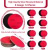 12 PCS Bowling Sanding Pads, Bowling Ball Sanding Sand Pads Polishing Cleaning Kit, Grit 400, 500~600, 800~1000, 1200~1500, 2000, 2500, 3000, 5000, Bowling Ball Resurfacing Polishing Kit view 2
