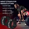 TECEUM Lifting Wrist Straps with Neoprene Padding Support  Brown  Beast Mode  Heavy Duty Wrist Workout Straps For Men and Women  Ideal for Powerlifting, Strength Training, Bodybuilding view 2