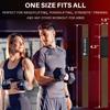 TECEUM Lifting Wrist Straps with Neoprene Padding Support  Brown  Beast Mode  Heavy Duty Wrist Workout Straps For Men and Women  Ideal for Powerlifting, Strength Training, Bodybuilding view 4