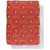 California State University Stanislaus Blanket, 60"x80" Logo Pattern Silky Touch Sherpa Back Super Soft Throw Blanket