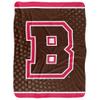 Brown University Blanket, 60"x80" Logo Dots Silky Touch Sherpa Back Super Soft Throw Blanket view 2