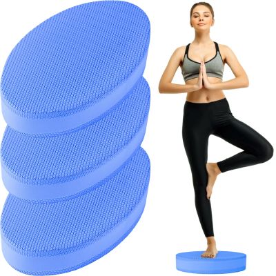 3PCS Foam Balance Pad, Cushion for Physical Therapy and Rehabilitation, Trainer Foam for Exercise, Workouts, Yoga, Pilates, Balance Training Pads