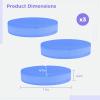 3PCS Foam Balance Pad, Cushion for Physical Therapy and Rehabilitation, Trainer Foam for Exercise, Workouts, Yoga, Pilates, Balance Training Pads view 4